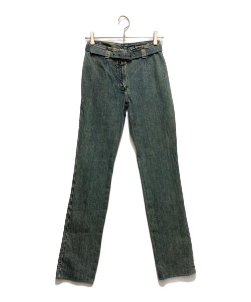 CHANEL（シャネル）CHANEL (シャネル) デニムパンツ インディゴ サイズ:36の古着・服飾アイテム