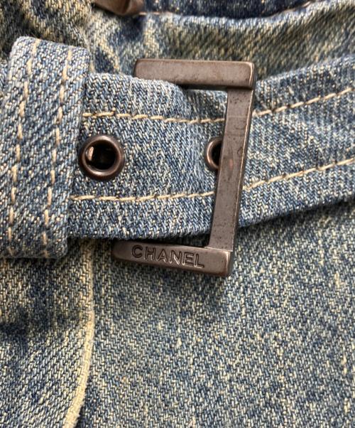CHANEL（シャネル）CHANEL (シャネル) デニムパンツ インディゴ サイズ:36の古着・服飾アイテム