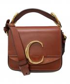 Chloeクロエ）の古着「Mini Chloe C Bag」｜ブラウン