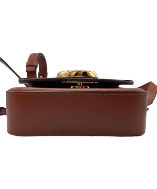 Chloe（クロエ）Chloe (クロエ) Mini Chloe C Bag ブラウンの古着・服飾アイテム