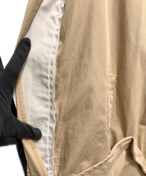 AVIREX Belle（アヴィレックス ベル）AVIREX Belle (アヴィレックス ベル) スタンドシェルロングジャケット ベージュ サイズ:Ｍの古着・服飾アイテム