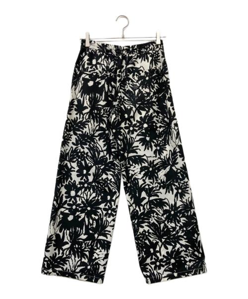 IENA（イエナ）IENA (イエナ) オックスプリントパンツ ブラック サイズ:36の古着・服飾アイテム