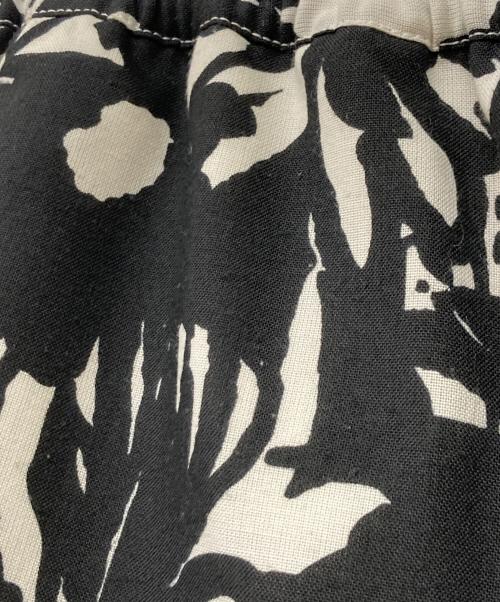 IENA（イエナ）IENA (イエナ) オックスプリントパンツ ブラック サイズ:36の古着・服飾アイテム