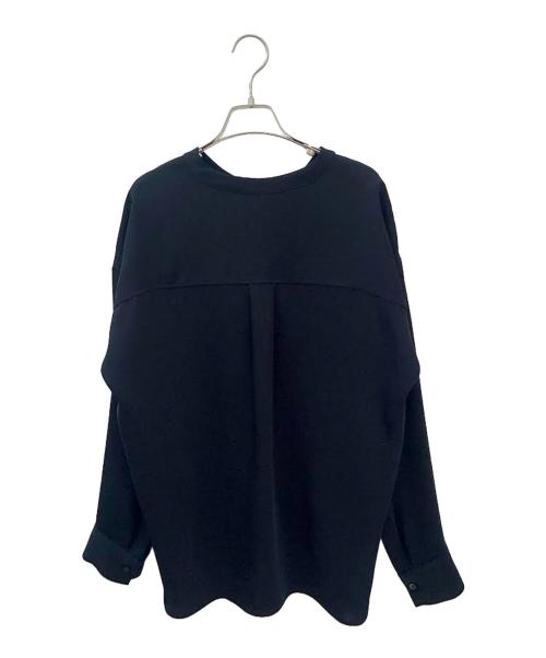 Noble（ノーブル）Noble (ノーブル) ワークディテールドレープシャツ ネイビー サイズ:Ｆの古着・服飾アイテム