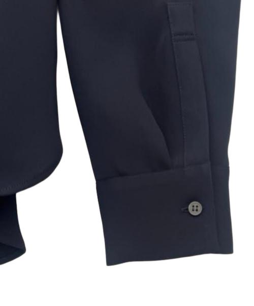 Noble（ノーブル）Noble (ノーブル) ワークディテールドレープシャツ ネイビー サイズ:Ｆの古着・服飾アイテム