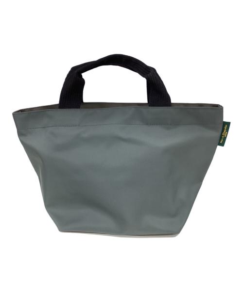 Herve Chapelier（エルベシャプリエ）Herve Chapelier (エルベシャプリエ) ナイロン舟形トートバッグ M グレー×ブラウン サイズ:下記参照の古着・服飾アイテム