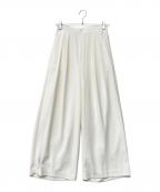 trefle+1トレフルプラスワン）の古着「イージーパンツ」｜オフホワイト