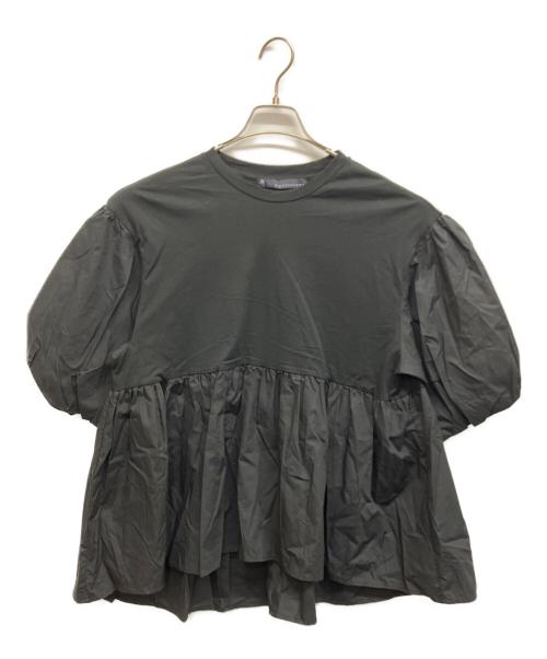martinique（マルティニーク）martinique (マルティニーク) バルーンスリーブコンビブラウス ブラック サイズ:Freeの古着・服飾アイテム