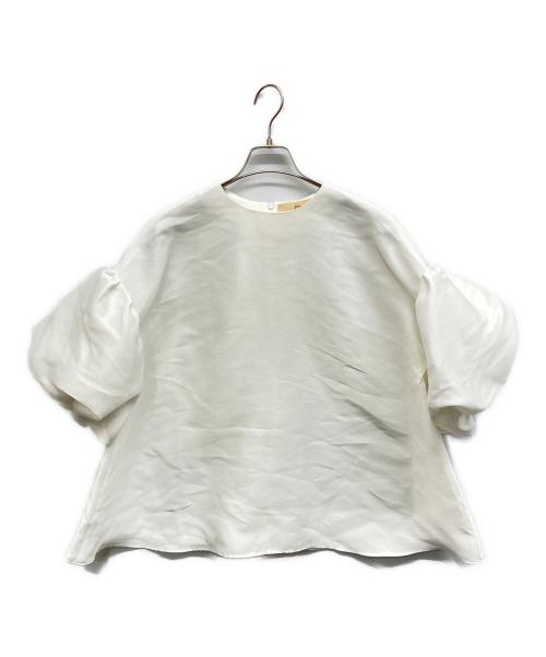 Heve（ヘイヴ）Heve (ヘイヴ) バルーンスリーブブラウス ホワイト サイズ:Freeの古着・服飾アイテム