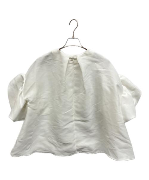 Heve（ヘイヴ）Heve (ヘイヴ) バルーンスリーブブラウス ホワイト サイズ:Freeの古着・服飾アイテム