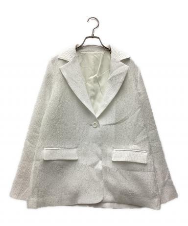 【新品】maison de Dolce. ホワイト ジャケット 中古・古着通販】maison de Dolce. (メゾンドドルチェ) ライト