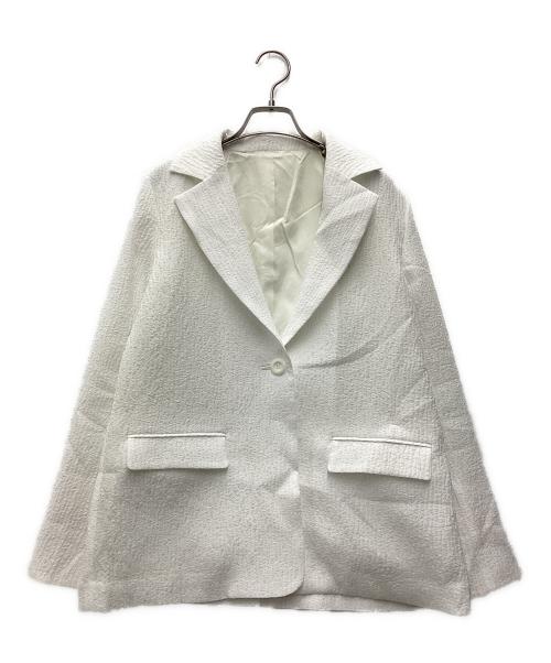 maison de Dolce.（メゾンドドルチェ）maison de Dolce. (メゾンドドルチェ) ライトジャケット 25SS ホワイト サイズ:SIZE Freeの古着・服飾アイテム