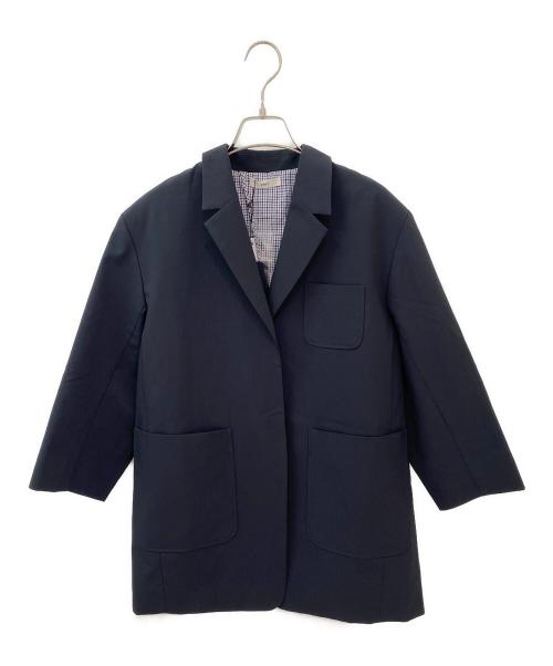 YORI（ヨリ）YORI (ヨリ) オーバーライトテーラージャケット ブラック サイズ:F 未使用品の古着・服飾アイテム