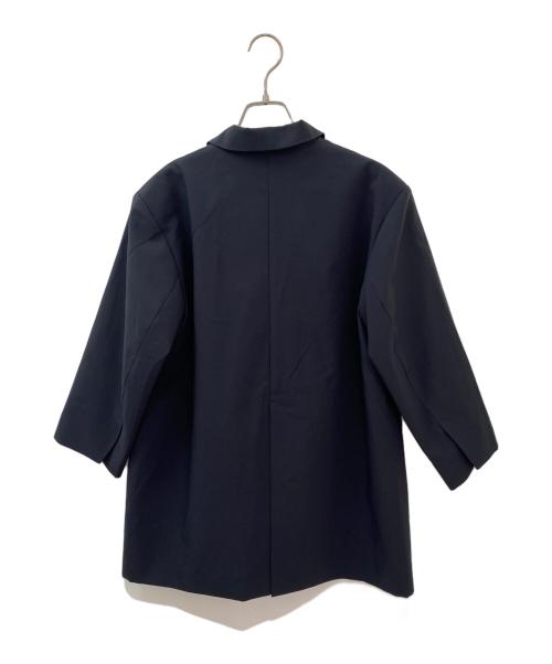 YORI（ヨリ）YORI (ヨリ) オーバーライトテーラージャケット ブラック サイズ:F 未使用品の古着・服飾アイテム