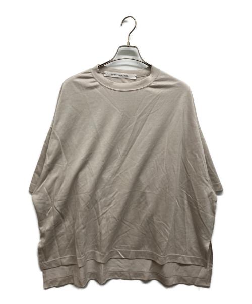 COGTHEBIGSMOKE（コグザビッグスモーク）COGTHEBIGSMOKE (コグザビッグスモーク) DELTA T-SHIRT ベージュ サイズ:Freeの古着・服飾アイテム