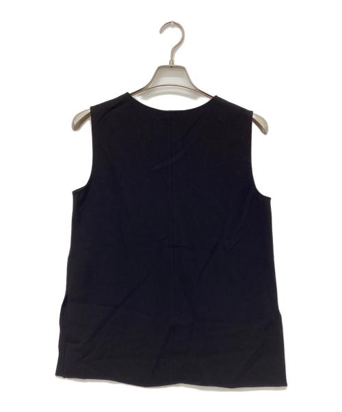 theory（セオリー）theory (セオリー) スリーブレスブラウス ブラック サイズ:Mの古着・服飾アイテム