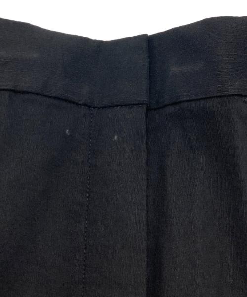 theory luxe（セオリーリュクス）theory luxe (セオリーリュクス) Lush Linen Brendon Pant ブラック サイズ:42の古着・服飾アイテム