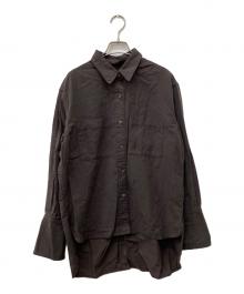 COCUCA（コキュカ）の古着「製品染めシャツ」｜ブラウン