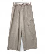 JOURNAL STANDARDジャーナルスタンダード）の古着「ウォッシャブルC/LIVIS ワイドパンツ」｜グレー