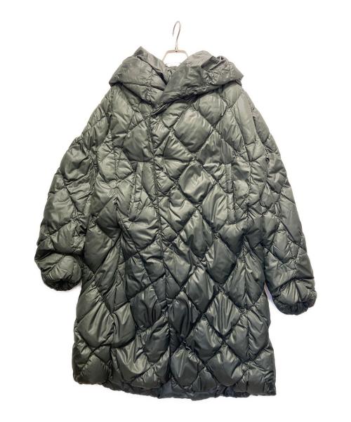 Bajra（バジュラ）Bajra (バジュラ) シャーリング フードダウンコート ダークグリーン サイズ:3の古着・服飾アイテム