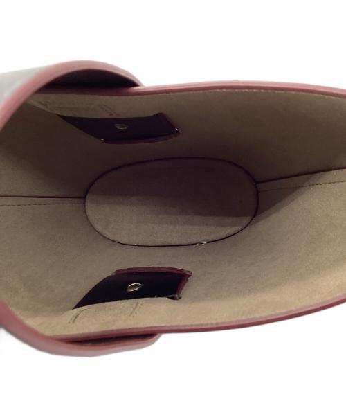 CAROLINA SANTO DOMINGO（カロリーナ・サント・ドミンゴ）CAROLINA SANTO DOMINGO (カロリーナ・サント・ドミンゴ) アンフォラ レザーショルダーバッグ ブラックの古着・服飾アイテム