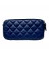 CHANEL (シャネル) マトラッセ ココマーク チェーンウォレット A82527 ブルー：190000円