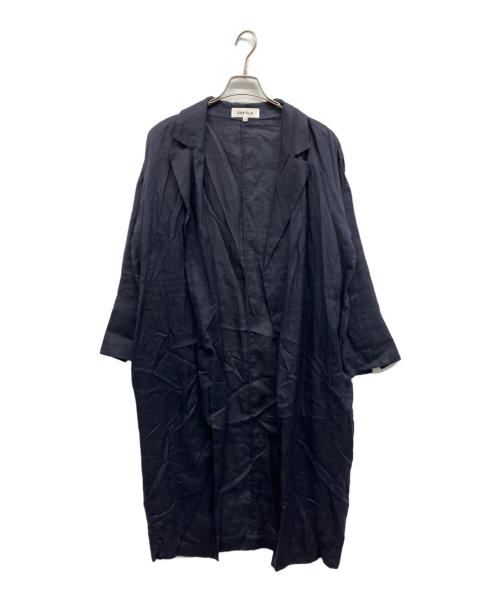 ENFOLD（エンフォルド）ENFOLD (エンフォルド) ラミーローンライトテーラージャケット ネイビー サイズ:36の古着・服飾アイテム