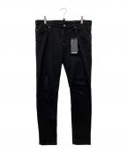 DSQUARED2ディースクエアード）の古着「デニムパンツ」｜ブラック
