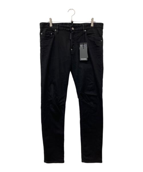 DSQUARED2（ディースクエアード）DSQUARED2 (ディースクエアード) デニムパンツ ブラック サイズ:52の古着・服飾アイテム
