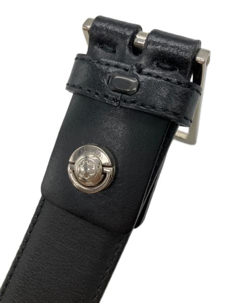 MONTBLANC（モンブラン）MONTBLANC (モンブラン) レザーベルト ブラックの古着・服飾アイテム
