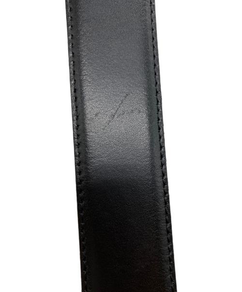 MONTBLANC（モンブラン）MONTBLANC (モンブラン) レザーベルト ブラックの古着・服飾アイテム