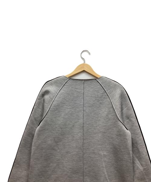 HUGO BOSS（ヒューゴ ボス）HUGO BOSS (ヒューゴ ボス) ノーカラーコート ライトグレー サイズ:Sの古着・服飾アイテム