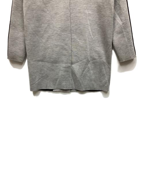 HUGO BOSS（ヒューゴ ボス）HUGO BOSS (ヒューゴ ボス) ノーカラーコート ライトグレー サイズ:Sの古着・服飾アイテム