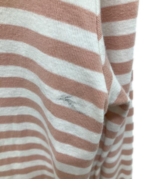 HER LIP TO（ハーリップトゥ）Her lip to (ハーリップトゥ) French Striped Top ピンク サイズ:Freeの古着・服飾アイテム