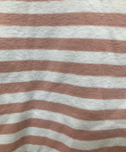 HER LIP TO（ハーリップトゥ）Her lip to (ハーリップトゥ) French Striped Top ピンク サイズ:Freeの古着・服飾アイテム