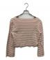 Her lip to（ハーリップトゥ）の古着「French Striped Top」｜ピンク