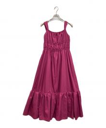HER LIP TO（ハーリップトゥ）の古着「Double Bow Summer Long Dress」｜パープル