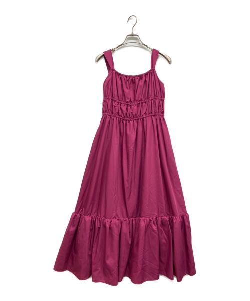 HER LIP TO（ハーリップトゥ）HER LIP TO (ハーリップトゥ) Double Bow Summer Long Dress パープル サイズ:Sの古着・服飾アイテム