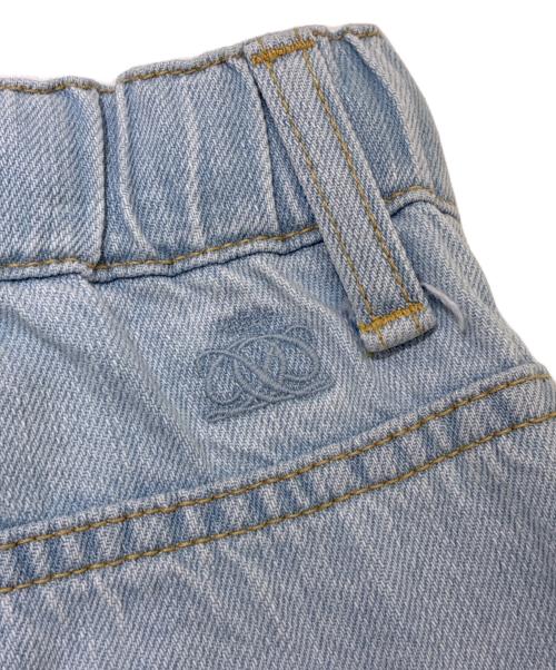 DRAWER（ドゥロワー）DRAWER (ドゥロワー) ブリーチデニム5Pドロストパンツ インディゴ サイズ:34の古着・服飾アイテム