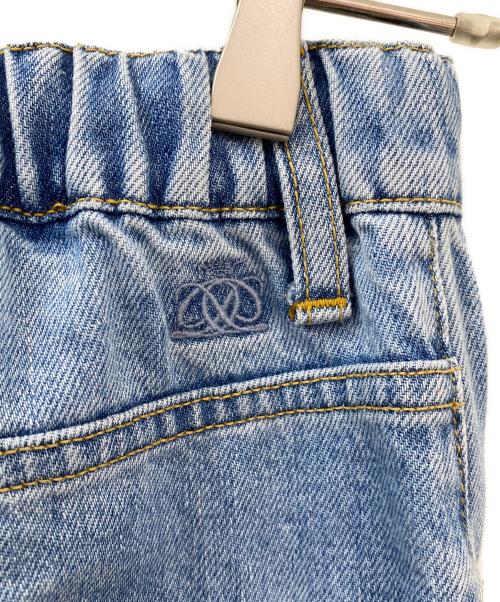 DRAWER（ドゥロワー）DRAWER (ドゥロワー) ブリーチデニム5Pドロストパンツ インディゴ サイズ:34の古着・服飾アイテム