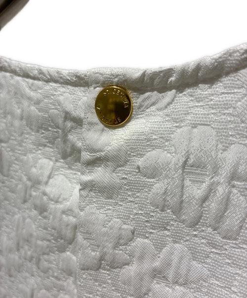 St.cecilia（セントセシリア）St.cecilia (セントセシリア) クラゲブラウス ホワイト サイズ:38の古着・服飾アイテム