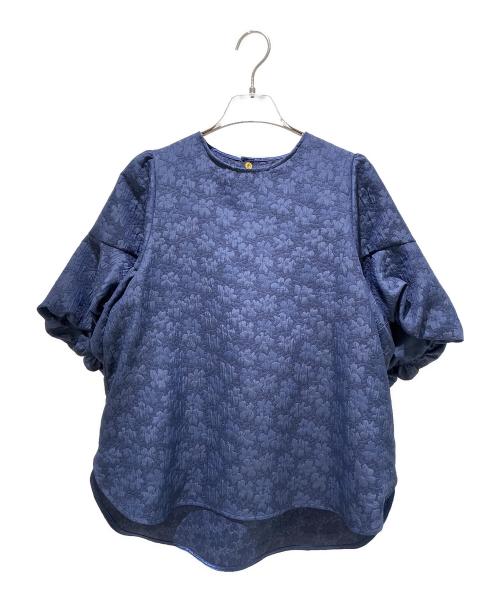 St.cecilia（セントセシリア）St.cecilia (セントセシリア) クラゲブラウス ネイビー サイズ:38の古着・服飾アイテム