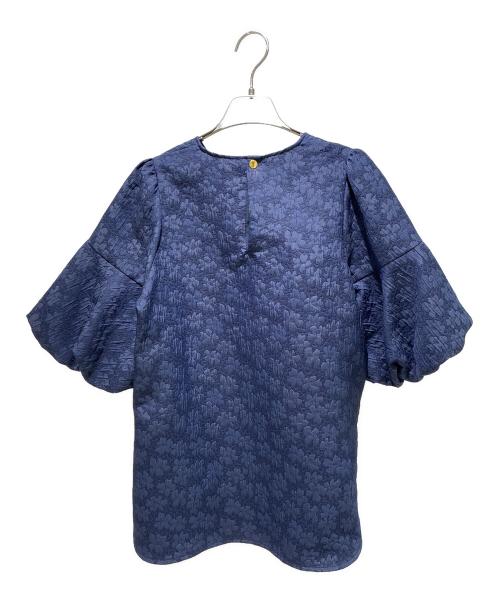 St.cecilia（セントセシリア）St.cecilia (セントセシリア) クラゲブラウス ネイビー サイズ:38の古着・服飾アイテム
