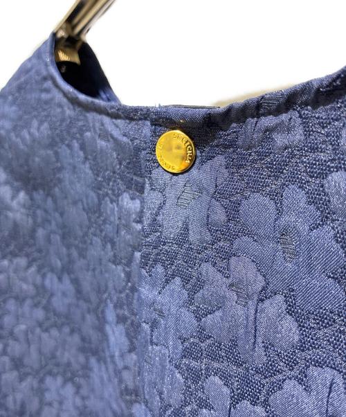 St.cecilia（セントセシリア）St.cecilia (セントセシリア) クラゲブラウス ネイビー サイズ:38の古着・服飾アイテム