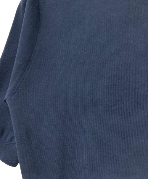 CABAN（キャバン）CABaN (キャバン) GREEN SHOWER エンブロイダリーハーフスリーブカーディガン ネイビー サイズ:Fの古着・服飾アイテム