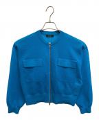 allurevilleアルアバイル）の古着「シアーラミーブルゾン」｜ブルー