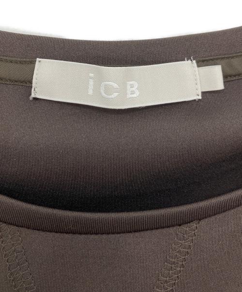icB（アイシービー）icB (アイシービー) サマーダンボール プルオーバー ブラウン サイズ:Sの古着・服飾アイテム