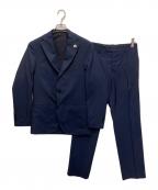 LARDINIラルディーニ）の古着「ウール段返り3ピーススーツ」｜ネイビー