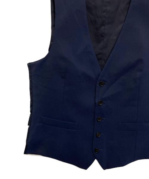 LARDINI（ラルディーニ）LARDINI (ラルディーニ) ウール段返り3ピーススーツ ネイビー サイズ:44の古着・服飾アイテム