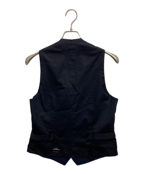 LARDINI（ラルディーニ）LARDINI (ラルディーニ) ウール段返り3ピーススーツ ネイビー サイズ:44の古着・服飾アイテム